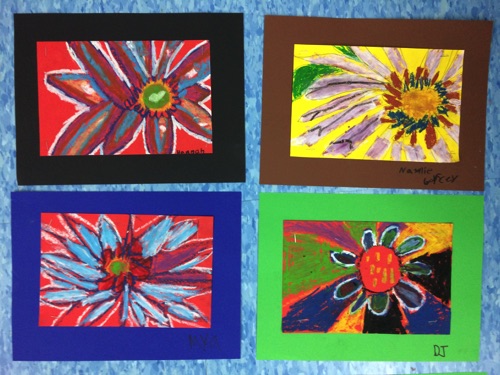 4th Grade
Viewfinder/Cropping Exploration
Inspired Pastel Works